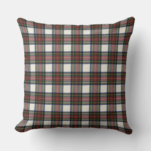 Stewart Dress Modern Original ScottishTartan Kudde (Framsida)