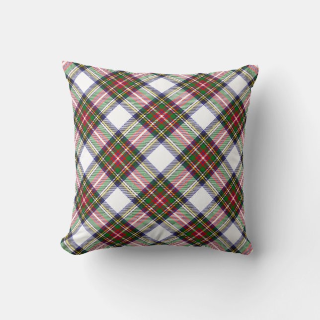 Stewart Dress Modern Tartan Play Argyle Mönster Kudde (Framsida)
