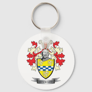 Stewart Family Crest Jackar av Arm Nyckelring