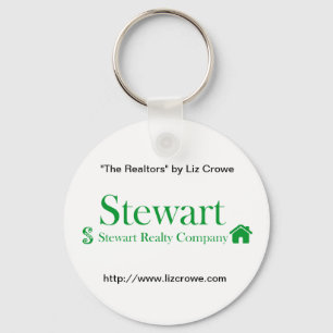 Stewart fast egendom Keychain Nyckelring
