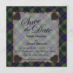 Stewart Hunting Scottish klan tartan - Play Spara Datumet