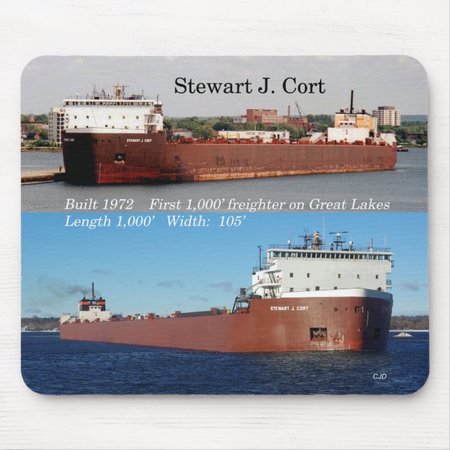 Stewart J. Cort 2 bild mousepad Musmatta (Framsidan)