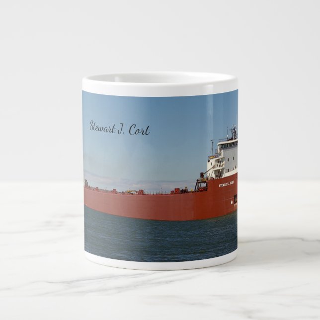 Stewart J. Cort jumbo mugg (Framsidan)