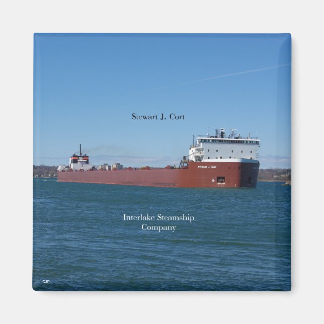 Stewart J. Cort magnet (Framsidan)