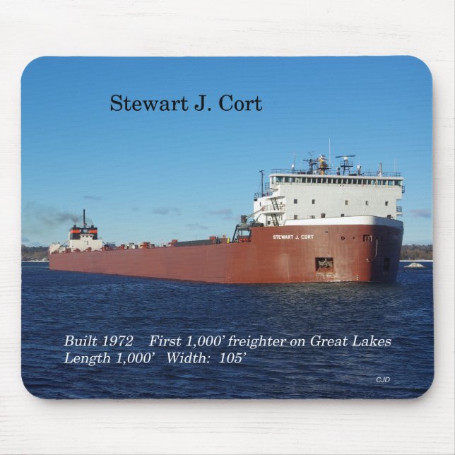 Stewart J. Cort mousepad Musmatta (Framsidan)