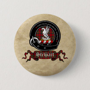 Stewart Klan Badge-knappar Knapp