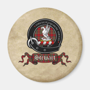 Stewart Klan Badge Magnet