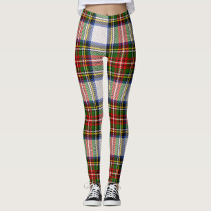Stewart Royal Dress Play Scottish Mönster Leggings