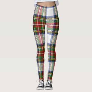Stewart Royal Dress Play Scottish Mönster Leging Leggings