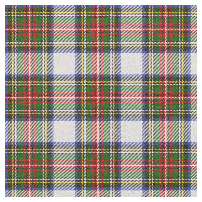 Stewart Royal Dress Play Scottish Mönster Tyg (Närbild)