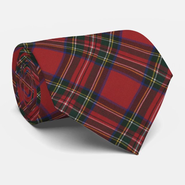 Stewart Royal Modern Scottish Tartan Slips (Rullad)