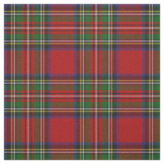 Stewart Royal Tartan Tyg (Provkarta)