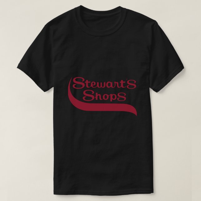Stewart shops logotyp Premium T-Shirt (Design framsida)
