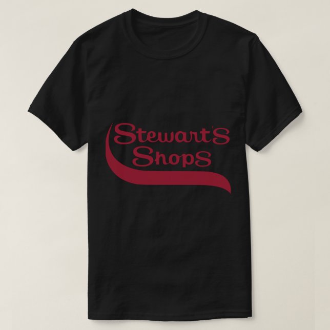 Stewart shops logotyp Premium T-Shirt (Design framsida)