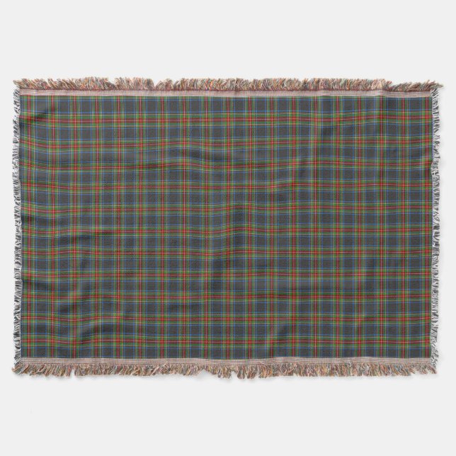 Stewart Stuart Black Klan Tartan Play Filt (Framsidan)