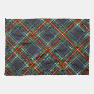 Stewart Stuart Black Klan Tartan Play Kökshandduk