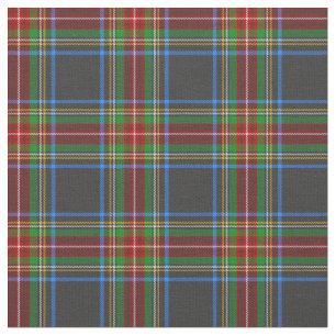 Stewart Stuart Black Klan Tartan Play Tyg