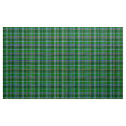 Stewart Tartan Blue Grönt och Black Play Fabric Tyg