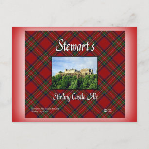 Stewart's Stirling Castle Ale Vykort