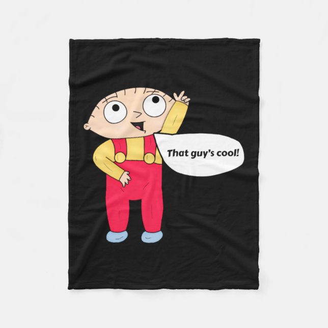 Stewie Griffin Fleecefilt (Framsidan)