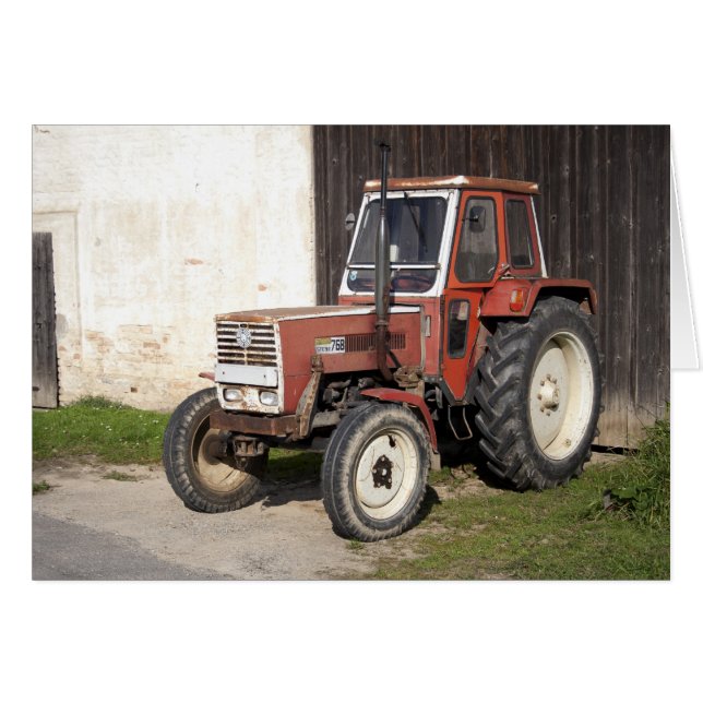 Steyr 768 hälsningskort (Framsidan Horizontal)