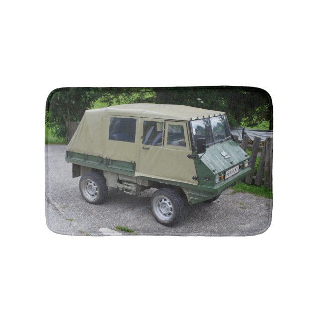 Steyr Puch Haflinger Badrumsmatta (Framsidan)