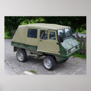 Steyr Puch Haflinger bil Poster
