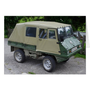 Steyr Puch Haflinger Hälsningskort