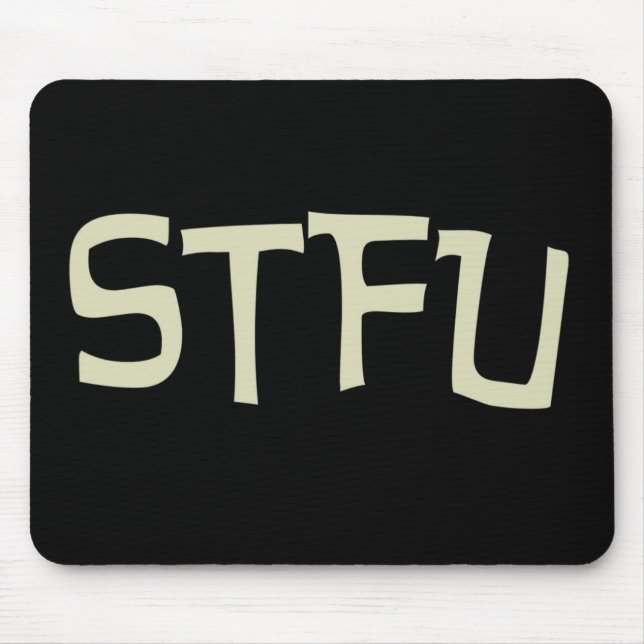 STFU Mousepad Musmatta (Framsidan)