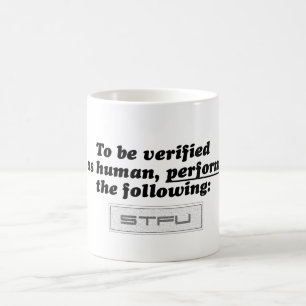 STFU-mugg Kaffemugg