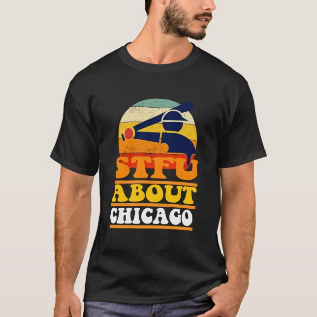Stfu Om Chicago Southside for for T Shirt (Framsida)