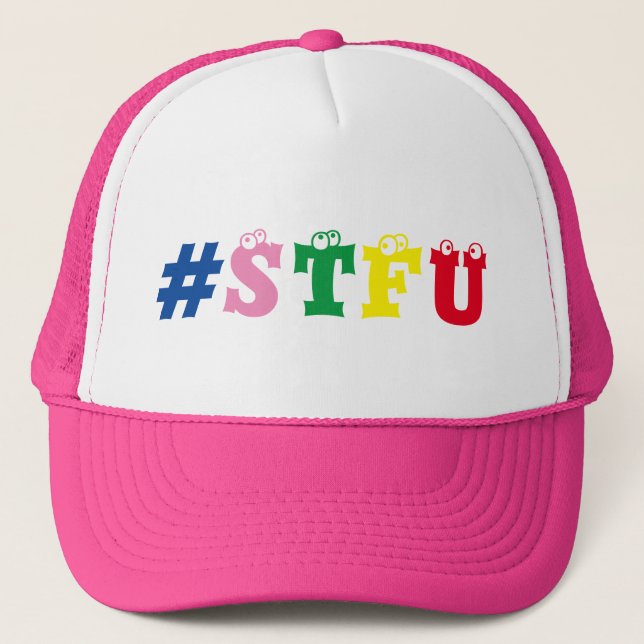 #STFU-Truckerkeps Keps (Framsida)