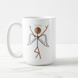 Stick Angel Dancing Kaffemugg