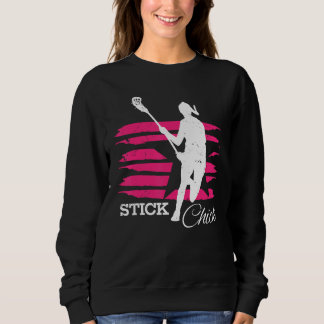 Stick Chick Womens Lacrosse Shirt for Girls Lacros T