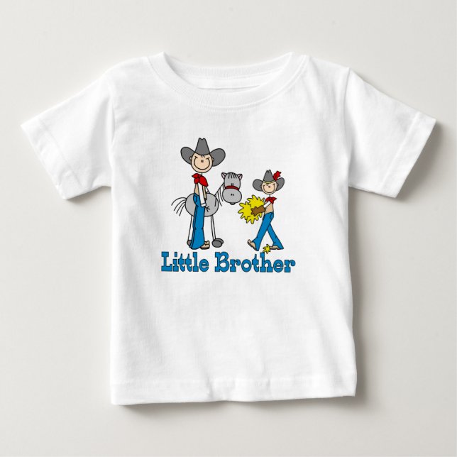 Stick Cowboys Little Brother Tee Shirt (Framsida)