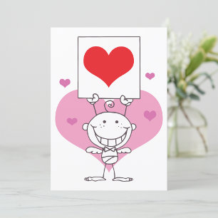 Stick Cupid Inbjudningar