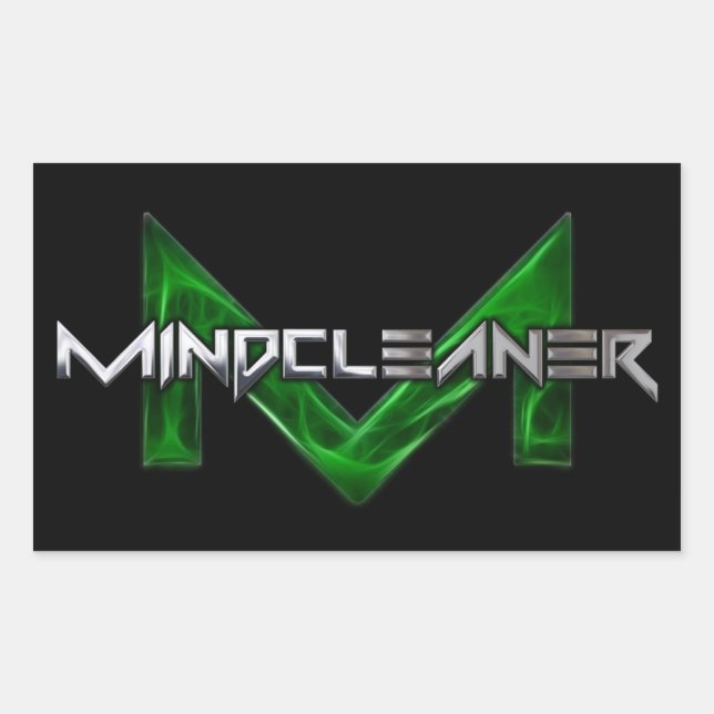 Stick dem rektangulärt klistermärke (Framsida)