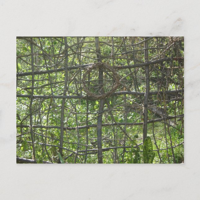 Stick Fence Vykort (Framsida)