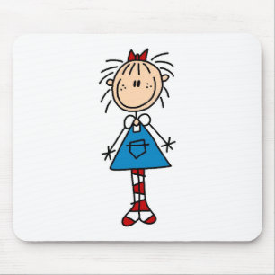 Stick figur Annie Mousepad Musmatta