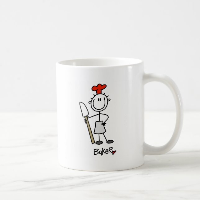 Stick figur Baker Kaffemugg (Höger)