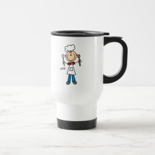 Stick figur Cook T-shirts och presenter Resemugg