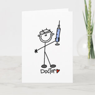 Stick figur Doktor Kort