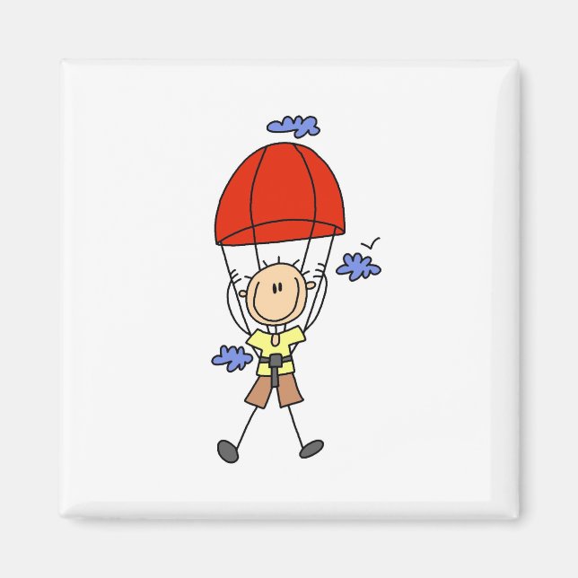 Stick figur Himlar Diver Magnet (Framsidan)