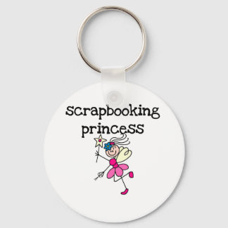 Stick figur Scrapbook Princess Nyckelring