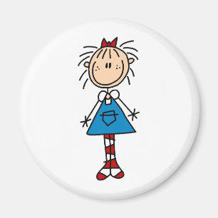 Stick figurAnnie magnet