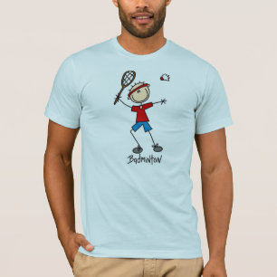 Stick figurBadmintonT-tröja Tee