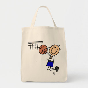 Stick figurbasket sjunker T-shirs och gåvor Tygkasse