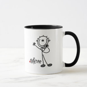 Stick figurdomareTshirts och gåvor Mugg
