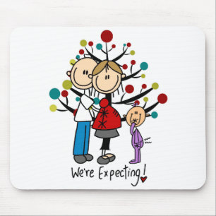 Stick figurer Expectant Parents Girl Musmatta