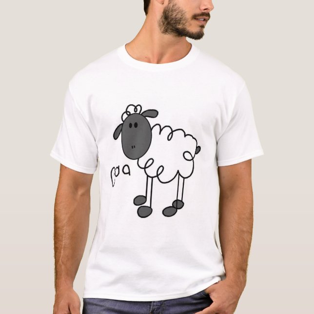 Stick figurfårTshirts och gåvor T-shirt (Framsida)